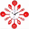 Promotie Digitale Wall Clock Fork Lepel Kitchen The Decor Moderne Quartz Metal Mute Sale Rushed Special Aanbieding Freeshippi H1230