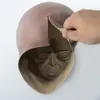 Serin Alien Maske Cadılar Bayramı Korku Maskesi Ürpertici Kostüm Partisi Cosplay Sahne Erkekler Lateks Korkunç Maskeleri Tam Headdress Korku Maskesi