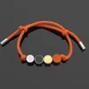 Beads For Bracelets Gold Bangle Women Men Multicolor Hand Rope Adjustable Unisex Commemoration Day Stainless Steel Designer Jewelry Charm Bracelet