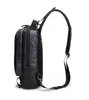 رسول الرجال حقيبة الكتف أكسفورد القماش الصدر crossbody حقائب عارضة المرأة USB شحن حقيبة يد متعددة الوظائف
