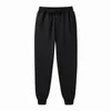 Mäns byxor 2021 Fashion Fleece Casual Joggers Kvinnor Hip Hop High Waist Baggy Sweatpants Running Jogging Sport Trousers Streetwear