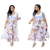 Two Piece Dress Summer 2 Set Women Cardigan Long Trench Tops And Bodycon Pant Suit Casual Clothes Boho Sexy Outfits 2021