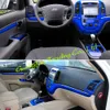 Per la vecchia Hyundai SantaFe 2006-2012 Adesivi per auto autoadesivi 3D 5D Vinile in fibra di carbonio e decalcomanie Accessori per lo styling