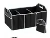 Förvaringslådor Fällbar Bil arrangör Auto Trunk Storage Bins Leksaker Mat Stuff Förvaring Container Väskor Auto Interior Tillbehör Väska