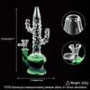 narghilè in vetro pipa ad acqua accessori per fumatori a forma di cactus tubi di fumo dallo stile unico