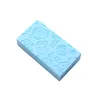 Handduk bad svamp spets tryckt skrubba dusch baby scrubber exfoliating skönhet