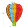 DHL luchtballon Push Bubble Speelgoed Decompressie RainbowColor Stress Antistress Squishy Eenvoudig 6992844