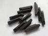 Selas de violino de 10pcs e 10pcs porcas 44 Ebony Fiddle Parts019768124