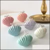 Sztuka rzemieślnicza Prezenty Gardencraft Narzędzia 3D Shell świeca Forma Plastikowe DIY Kreatywne ręcznie robione mydło wygodne i PR7842961