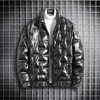 SingleRoad Hommes Hiver Vers Le Bas Veste Hommes Chaud À Capuche Coupe-Vent Manteau Veste Mâle Hip Hop Streetwear Noir Veste Pour Hommes Style 201225