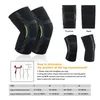 Ellenbogen-Knieschützer, elastische Therapie-Kniescheibe, Patella, Unisex, Sport-Knieschoner, Sportbekleidung, Laufen, Nylon-Strick-Knieschützer