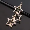 Crown Star Heart Triangle Circle Hairpin Hair Barrettes Gold Pearl Hair Clips For Women Girls Fashion Jewelry Will and Sandy