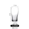 Large bar personalized glass home thickened draft beer creative wheat wine cup by sea RRE11062
