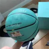 Spalding Merch ballons de basket édition commémorative PU jeu fille taille 7 avec boîte intérieur extérieur cadeau de noël