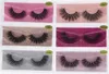 2021新しいラッシュ3DミンクのまつげのFaux Mink Lashes Minkは自然な厚い偽まつげアイメイクのフルストリップの誤ったまつげを伸ばします