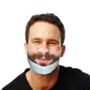 Rolig ansiktsmask återanvändbar tvättbar rolig mode ansikte mask 3D-uttryck Emotioner Personlighet Masker Dammtäta Haze-Proof Andas Masks