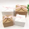 SKTN 5/10 / 30 Stks Retro Kraft Gift Box Candy Boxes Snackboxen voor Candy \ Cake \ Jewelry \ Gift \ Toy \ Party Packing Box DIY Gift Box Y0606