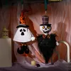 Party Supplies Halloween Dekoration Hängande Skull Ghost Doll Pendant Horror House and Bar Ornaments Kids Present XBJK2107