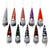 Halloween Gnomes Hanging Pluche Poppen Speelgoed Hallowmas Bat Spider Dwerg Rudolph Decorations Doll Props Layout Ornamenten Creatieve Gevulde Elf Kids Geschenken B7758