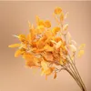 Artificial Flower Decorative Flowers & Wreaths Simulation plant single apple leaf For Home Decoration