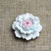 Decorative Flowers & Wreaths Ceramic Peony Flower Desktop Decoration Folk Crafts Simulation Pure Handmade