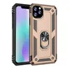 Heavy Duty Shockproof Cases Cover Voor iPhone 14 Pro Max 13 12 11Pro Xs XR SE 8Plus Militaire Kwaliteit Dual Layer Protection Case Met Car Mount Houder Ring