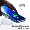 Joyroom Clear Phone 12 Pro Max 12 Mini Case Magnectic Wireless Charger Transparent Back PC Cover