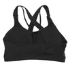 Running Jerseys 1 PC Sport Vest Shocksäker samla underkläder Yoga kostym Justerbar slitage Fitness Vacker för Lady Girl Black (Si