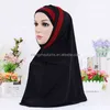 Scarf national wind turban two-piece hijab scarf