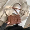 Torby na ramię designer mody skórzany czarne kobiety w torbie Messenger Box żeńska mała kwadratowa biała żółta crossbody174s