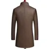 Lã de lã masculina Brenda de homens Marca de inverno Jaqueta quente Parkas Casaco moda Autumn Roupas à prova de vento Slim Slim Ajusta Viol22