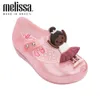 Mini Melissa UltraGirl Ballerina Girl Jelly Skor Sandaler Barnskor Melissa Sandaler Barn Slides Sko Tjej Sandaler Toddler 210226