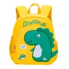 GREATOP Neuer 3D-Dinosaurier-Kinderrucksack, niedlicher Cartoon-Kinderschulrucksack, wasserdicht, Kindergarten- und Kleinkindtaschen für Jungen und Mädchen