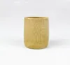 Handmade Natural Bamboo Tea Cup Japanese Style Beer Milk Cups With Handle Green Eco-friendly Travel Crafts