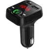 Cell Phone Chargers Car Kit Handsfree Wireless Bluetooth FM Transmitter LCD MP3 Player USB Charger 2.1A Accessories OOEPW1