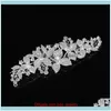 Bijoux de cheveux bijoux pinces à cheveux Barrettes K3Nd épingle à cheveux de mariée Vintage pour mariage cristal pièces demoiselles d'honneur cadeaux livraison directe 2021 Usbpi