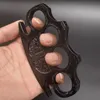 Junta de metal espessada e alargada Duster Finger Tiger Segurança Autodefesa Conjunto de quatro dedos Equipamento de autodefesa Pulseira EDC Bracelet Tool HW98