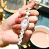 2021 Mulheres Moda Casual Relógios Simples Senhoras Small Dial Quartz Clock Dress WristWatches Drop Reloj Mujer