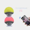 Smart Cute Mushroom Sucking Wireless Bluetooth Speaker Built in MIC Waterproof HIFI Stereo Hands Free Portable Speaker