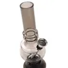 Cachônios acrílicos de plástico bong fumar tubos de água tubos de cigarro de tubos de cigarro tubos de mão 16 cm shisha ferramenta acessórios Bubbler