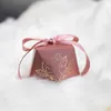 Caja de regalo de embalaje de chocolate de caramelo con cinta Regalo del día de San Valentín para Pascua Baby Shower Cumpleaños Suministros de fiesta de boda 211014