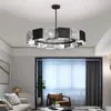 black modern wrought iron chandelier