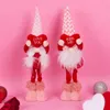Walentynki Gnome Pluszowe Doll Scandinavian Tomte Dwarf Zabawki Walentynki Prezenty Dla Kobiet / Mężczyzn Wedding Party Supplies RRE12262