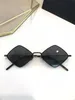 Beauty Ultralight thin-edge alloy small glasses diamond personality cool sunglasses unisex spring and summer glasses sunglasses UV400