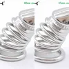 NXY Cockrings FRRK Metal Chastity Cage 37mm Large Erect Denial Cock Lock Device BDSM Kinky Sex Toys for Male Prison Bird Bondage Penis Belts 1123