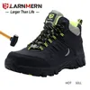 Men Safety Shoes Work Steel Toe Comfortable Lightweight Breathable Anti-smashing Non-slip Construction