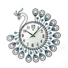 Wall Clocks 2021 Vintage Style Fashion Watches Peacock Antique Clock Art Golden For Home Kitchen Office