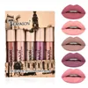 Teyason Lips Makeup Makeup Mini Matte Liquid Lipstick Lipkit Lip Gloss 5pcs Nude Color Lipgloss Make Up 4 Styles9702319