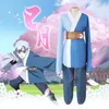 Nowy Shippuden Boruto wspierający postać Mitsuki Cosplay Kostiumy Kimono Garnitury Dla Bożego Narodzenia Party Niebieski Top Spodnie Peruka Ustaw Y0913