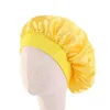 Neonate Berretto in raso Neonato Elastico Berretto da notte Protezione per capelli Tuta per 1-8 anni Bambini Accessori per capelli per bambini